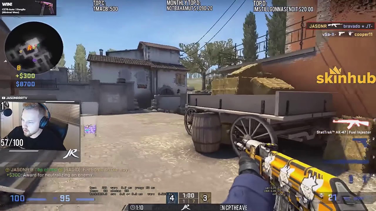 CS:GO - JASONR SICK PLAY
