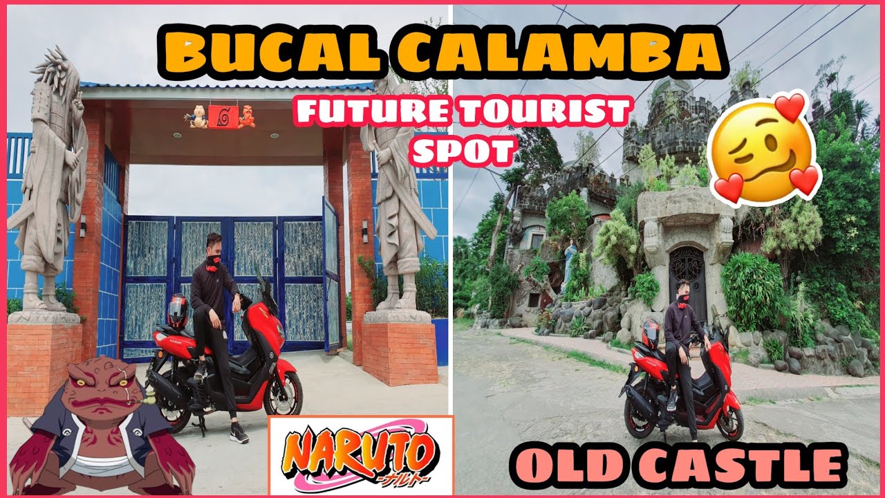 BUCAL CALAMBA FIRST NARUTO STATUE IN HACIENDA NI GINO AND HIDDEN CASTLE