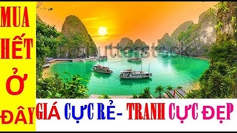 CHỢ TRANH 3D LỚN NHẤT THẾ GIỚI, TOÀN TRANH ĐẸP GIÁ CỰC RẺ !
