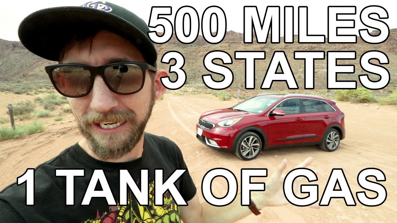How far will one tank of gas take you in the Kia Niro? YouTube