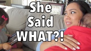 She said WHAT?! - August 04, 2014 - itsjudyslife daily vlog