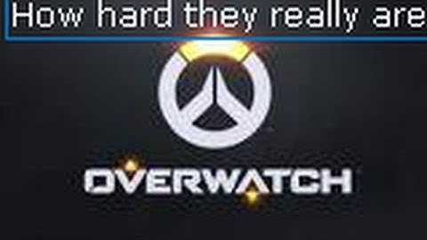 How good are Hard Bots? Overwatch
