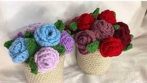 Floral bouquet crochet tutorial | Part 1