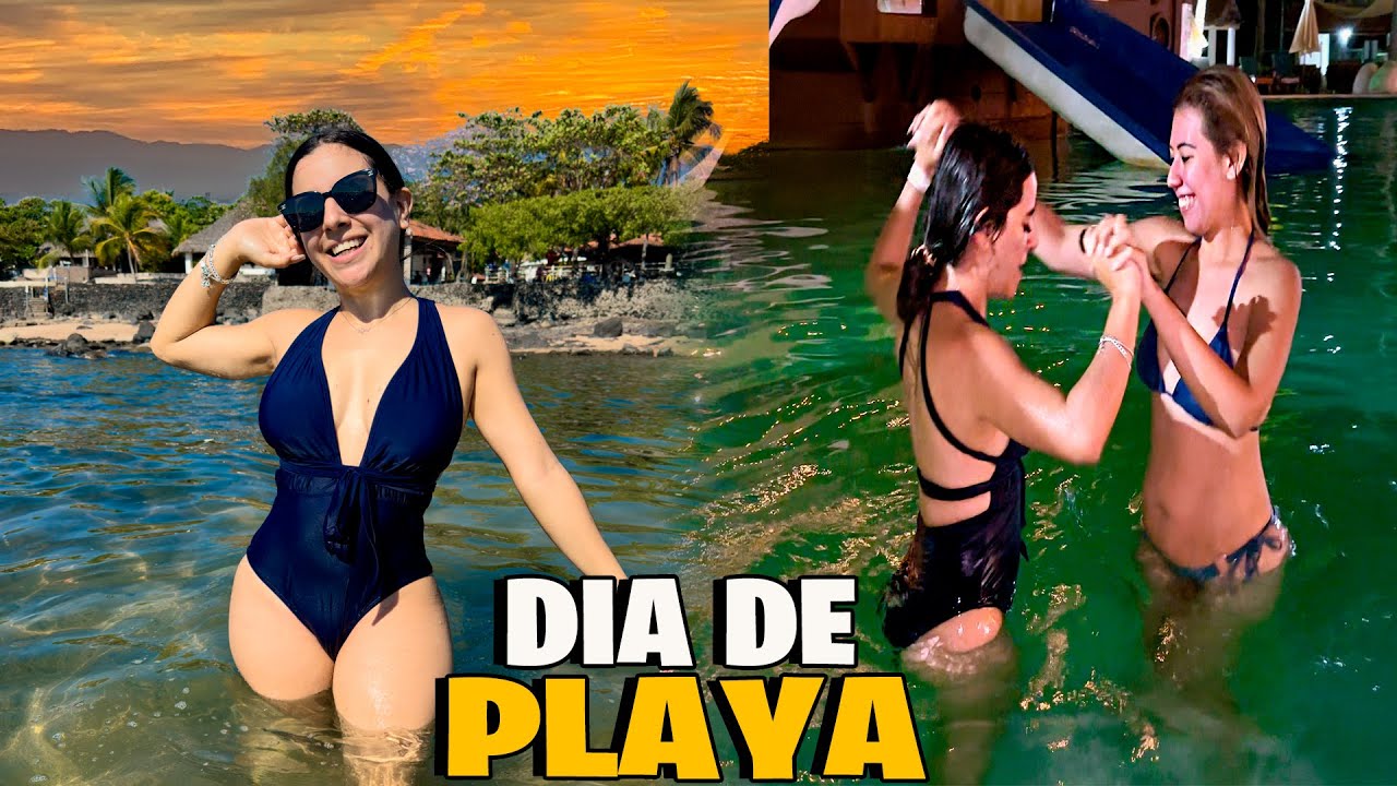 Así Se Vive Un Día En Las Veraneras 🌞🌊 ¡Nos Metimos Al Mar Con @roselyn.duenas__ En Sonsonate 