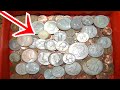 Opened MYSTERY Coin Collection in Storage Since 1985! WOW! Coin Roll Hunting Pennies, Nickels, Qtrs