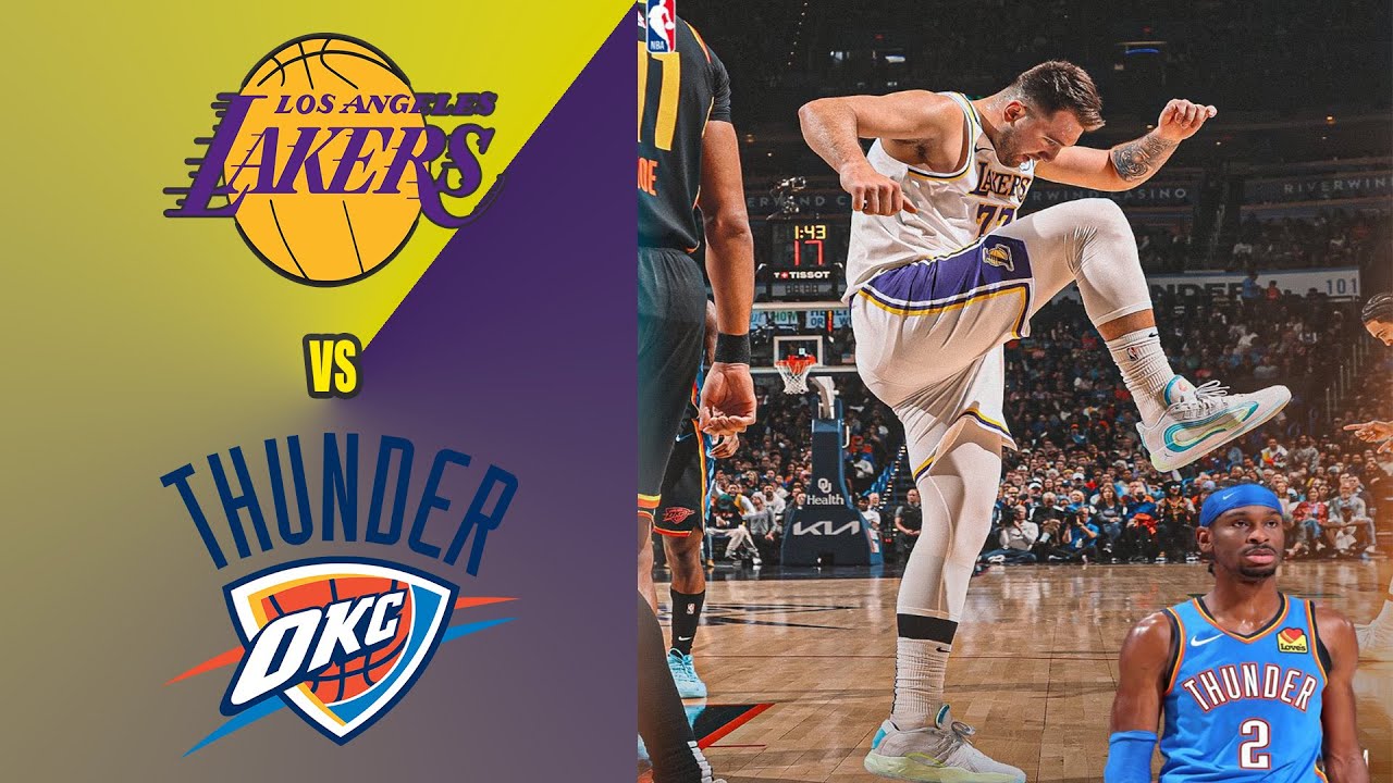 Lakers vs Thunder | Lakers Highlights | April 6, 2025