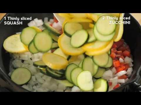 Summer Veggie Cobbler