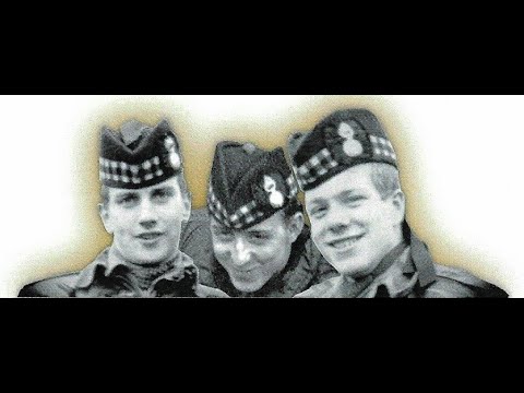 Three Scottish Soldiers Memorial 2023 - YouTube