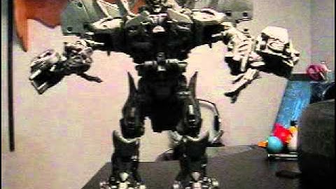 Custom Painted Transformers Movie Leader Class Megatron