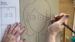 Introduction to Tim Burton Animated Self Portraits