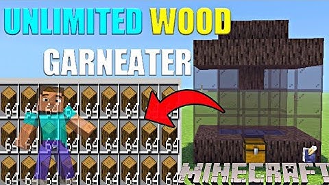 how to make a command block wood farm in Minecraft