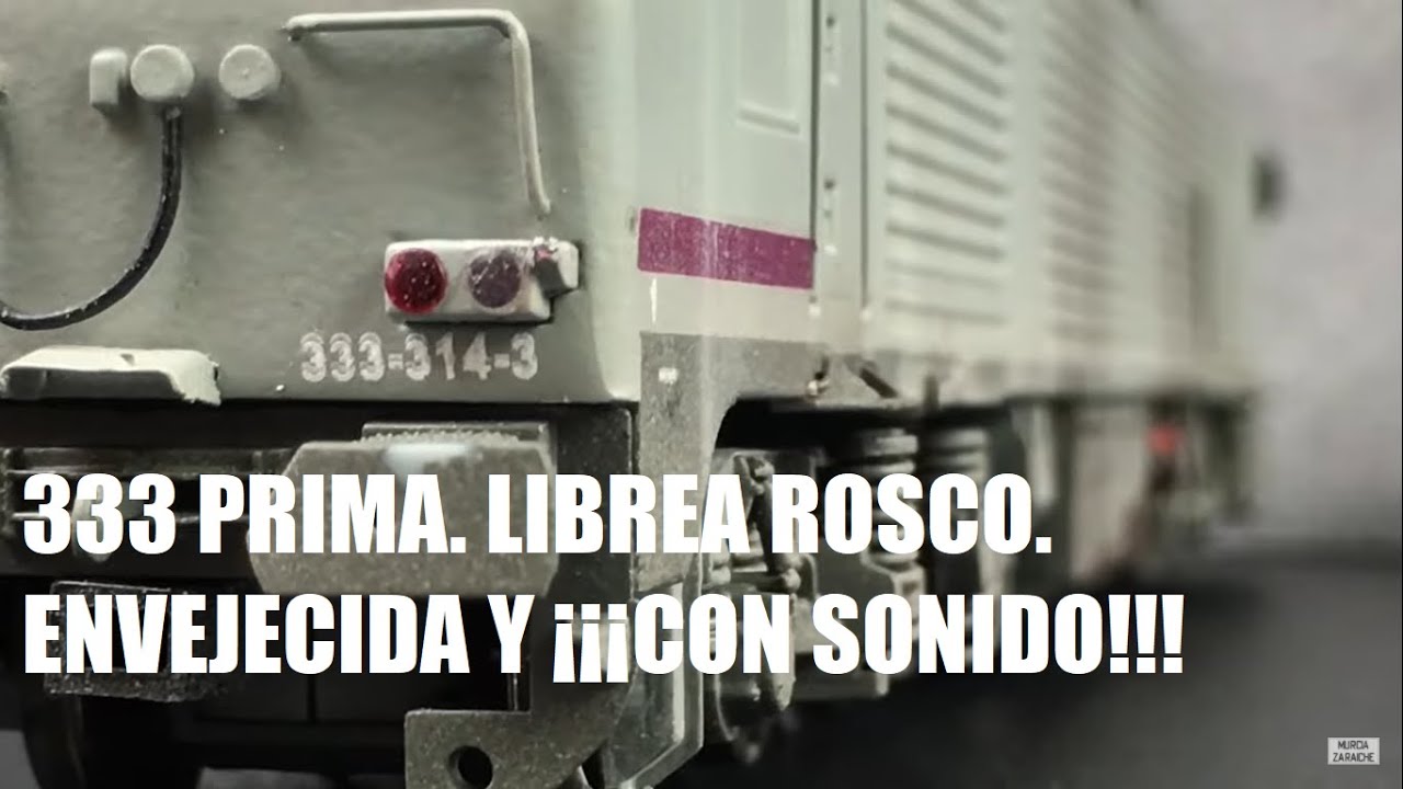 Locomotora 333.314 "COMSA" con Sonido. MABAR 58811S. Época IV con El Taller del Modelista