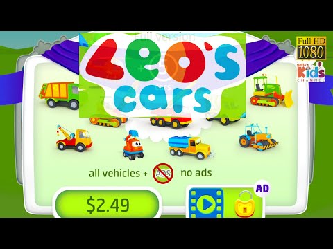 Leo the Toll Truck Leo'sCars: Educational toys for kids Game Review 1080p Official Project First LLC