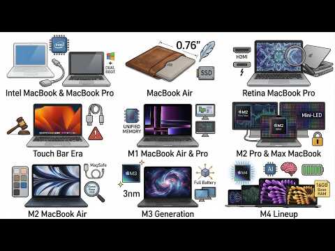 Every MacBook Apple Has Made Explained