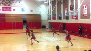 5 man weave warm up)