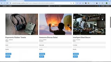 Complete e-Commerce website using webflow || Alamgir H Kobir