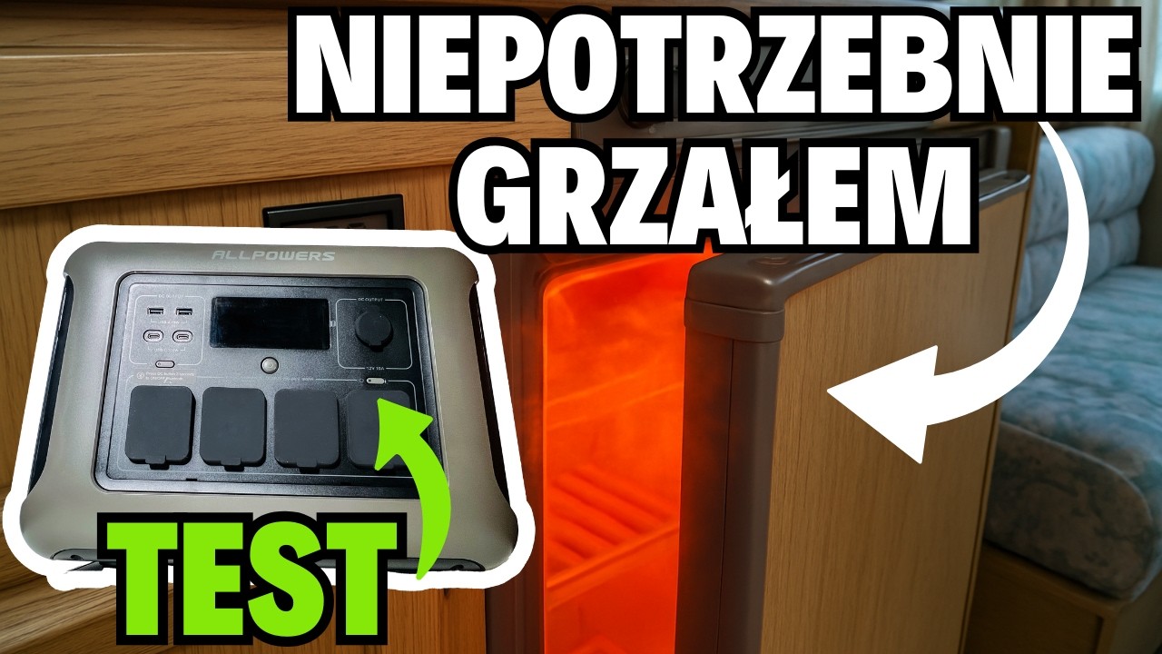 Po co rozgrzewałem lodówkę? Testuję Allpowers R1500 #59