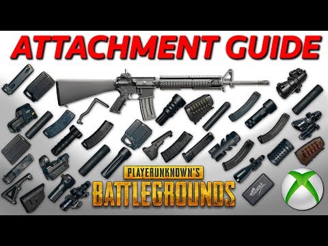 PUBG Xbox One – Comprehensive Attachment Guide – What Does Each Attachment Do?