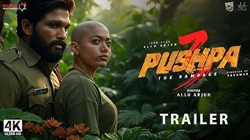 PUSHPA 3 : The Rampage - Official Trailer | Allu Arjun, Rashmika M | Sukumar  | T-series