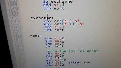 Primer Programa Ensamblador Emu8086||Parte 3 (Javier Rivero, Joan Chacon)