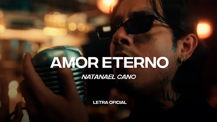 Natanael Cano - Amor Eterno (Lyric Video) | CantoYo