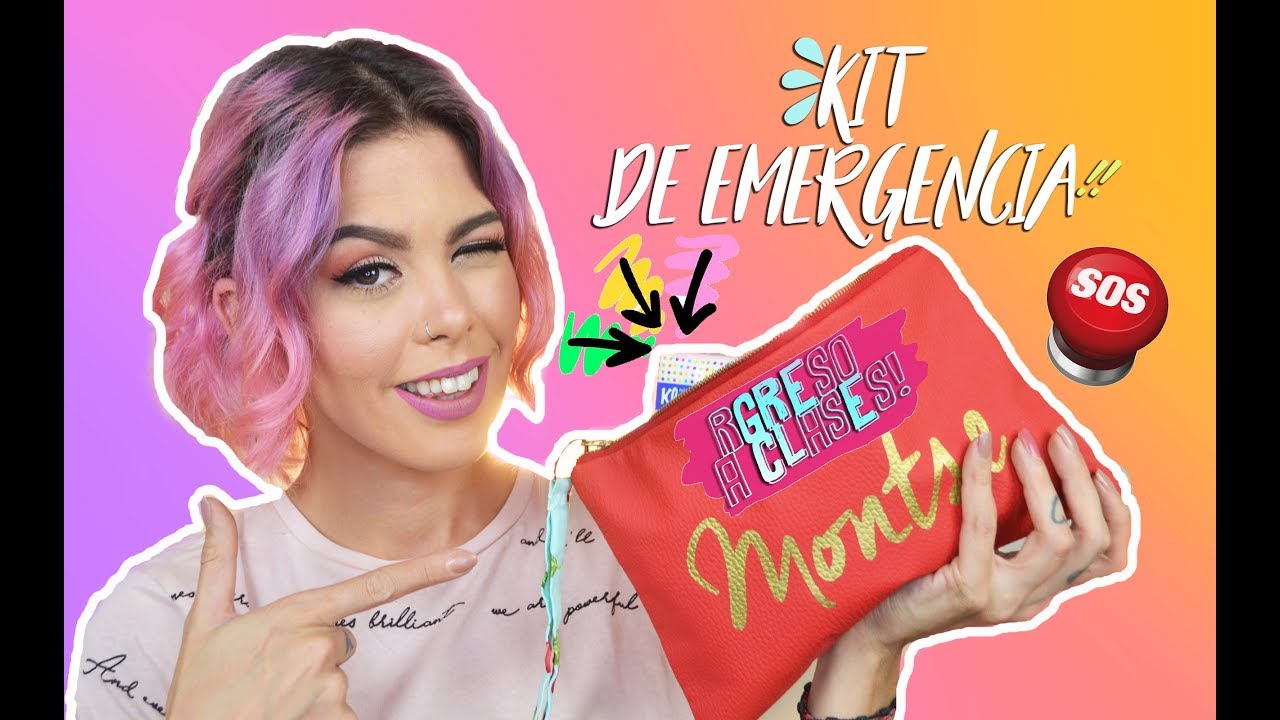 REGRESO A CLASES/KIT DE EMERGENCIA/ ft Ximenita yee yee//Mon♥