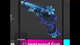 (NEW GODLY GLITCH USE IT NOW) How to get the flowerwood gun for free in Roblox Murder Mystery 2