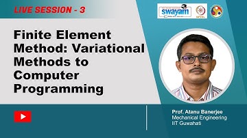 Finite Element Method: Variational Methods to Computer Programming