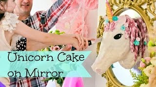 Wall Mounted Unicorn Cake