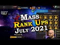 Mass Rank Ups - July 2021 | Marvel Contest of Champions