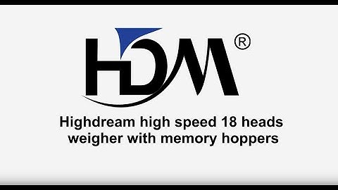 18 Heads High Speed Weigher