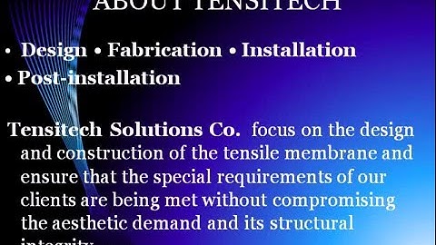 Tensitech Solutions   Tensile Fabric Structure Philippines