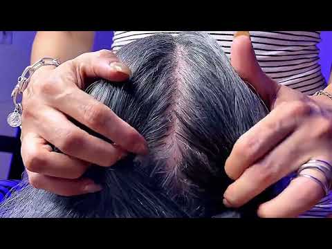 ASMR | Relaxing Scalp Check with Nails, Lice Finding