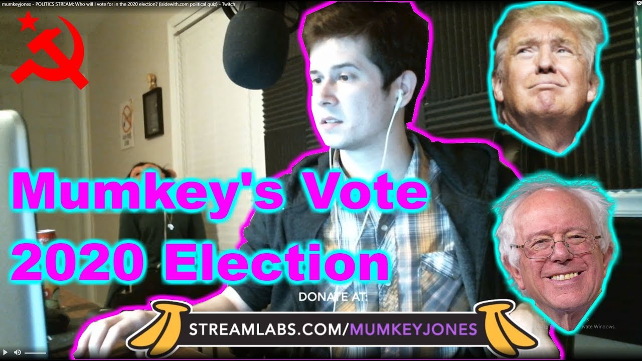 Mumkey Jones Takes a Political Quiz [Stream Highlights]