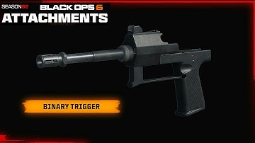 How To Unlock New Binary Trigger Attachment In Black Ops 6