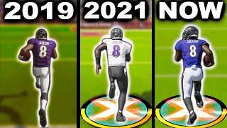 Scoring A Touchdown With Lamar Jackson In EVERY MADDEN He Was In!!! (Madden 19 - Madden 23)