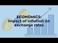 Impact of inflation on exchange rates