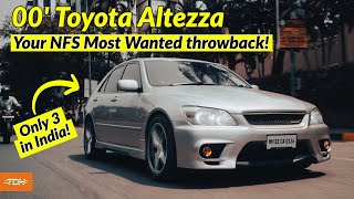 00' Toyota Altezza: Rarer than a Lamborghini Huracan! Only 3 in India! | AutoCulture