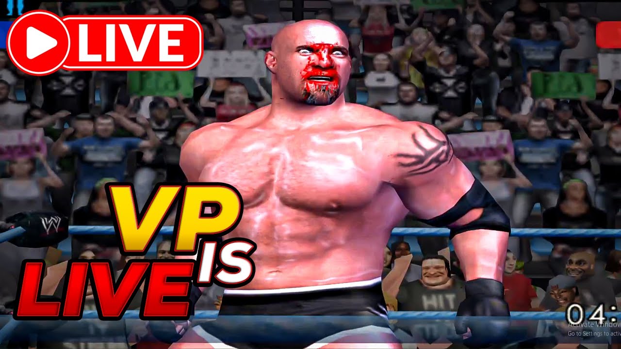 🔴LIVE : WWE SmackDown! HCTP All Stars MOD | VP GAMING PS2