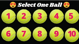 Lucky game 🥎 Part-1 #select one ball to know how lucky you are ❤️ screenshot 1