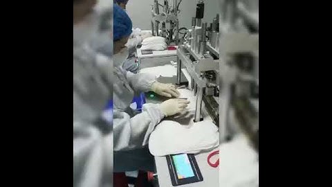 sugical mask making machine , medical mask ear loop welding machine , elastic ear loop welding