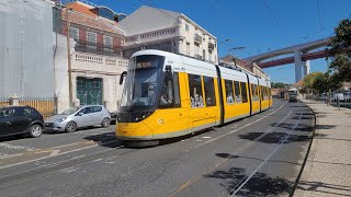 Ccfl Carris Articulated Tram Caf Urbos 3 Fleet Number 608