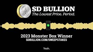 Official 2023 Monster Box Sweepstakes Winner Call by SD Bullion 43,958 views 3 months ago 1 minute