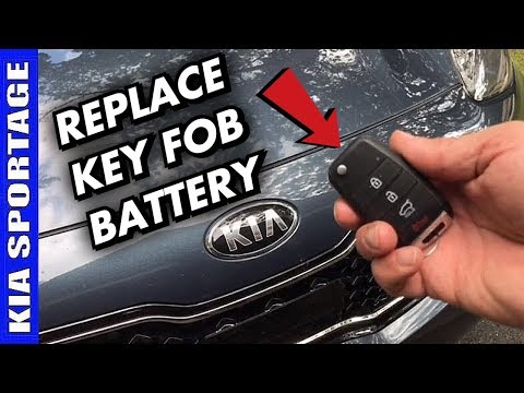KIA Sportage Key FOB Battery Replacement 2014-2019
