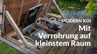 Tobi's retrofitted drum filter system | Modern Koi Blog #6737
