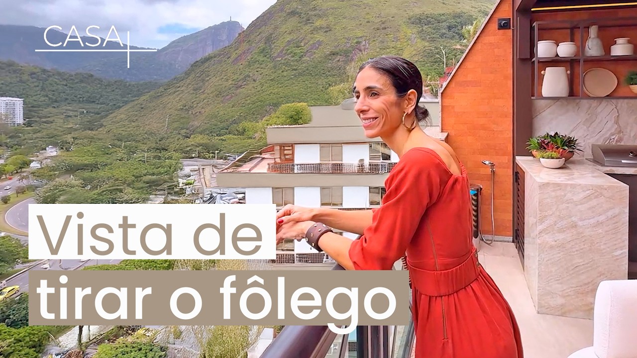 COBERTURA dos SONHOS com VISTA para a LAGOA no Rio