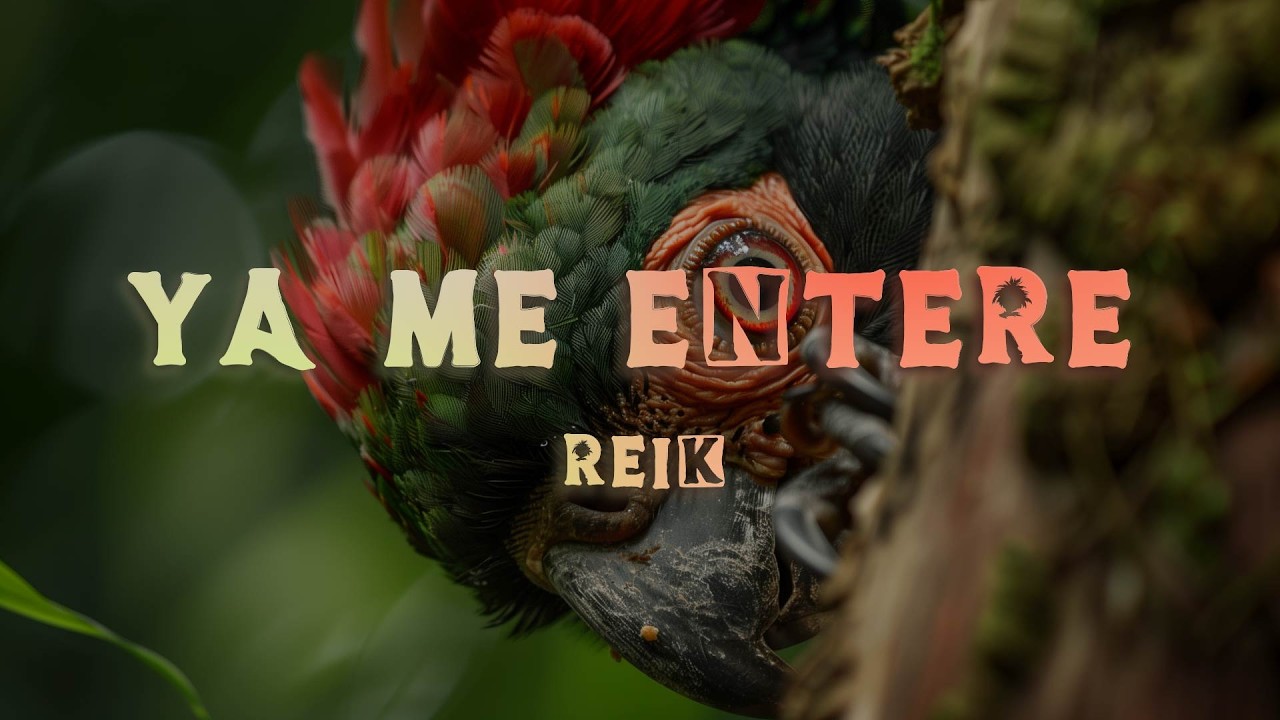 Reik - Ya Me Entere (Lyrics/Letra)