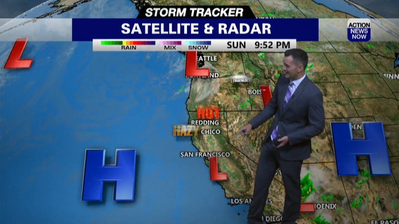 Storm Tracker Forecast: Toasty start to your work week, with impacted ...