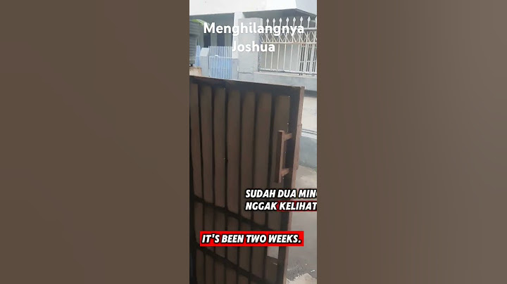 Menghilangnya joshua #shorts