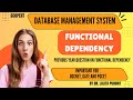 Functional Dependency In DBMS | Closure Properties Of Functional Dependency | UGCNET | #scopeiit